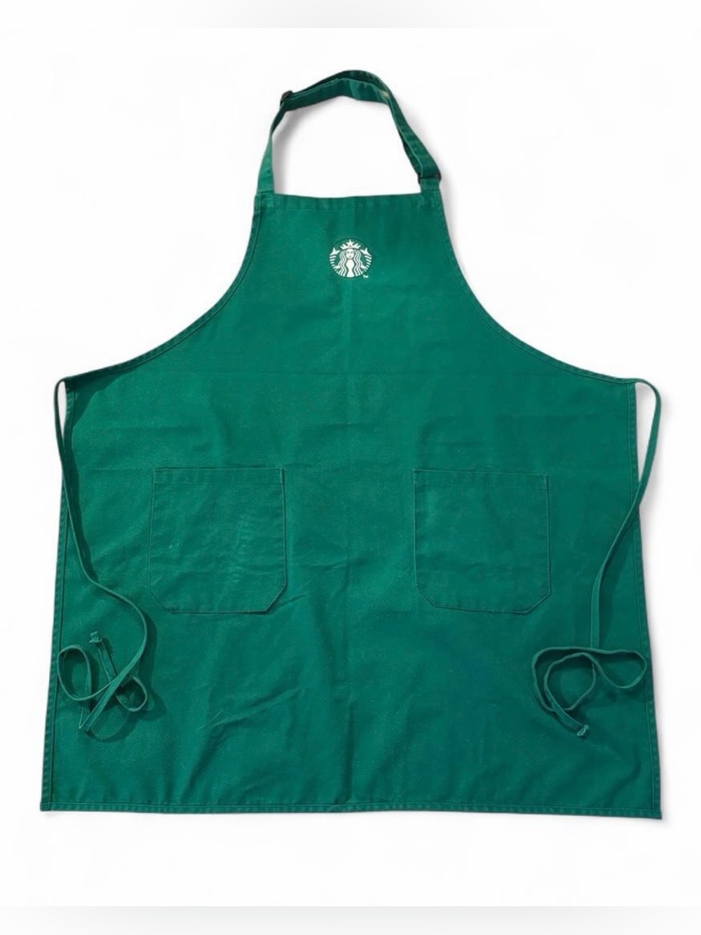 Starbucks Green Work Apron with Front Logo